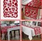 Table Runner for Valentine's Day - 13 X 72 Inch Red Lace Table Runner